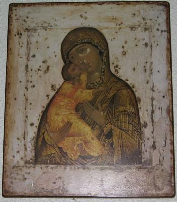 FOTOICONO, CON MAR�A AGUARDAMOS LA VENIDA DE SU HIJO