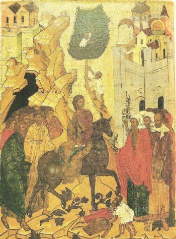 FOTOENTRADA TRIUNFAL DE JES�S EN JERUSAL�N.