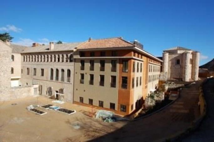 FOTOVISTA PARCIAL DEL MONASTERIO DURANTE SU EJECUCIN