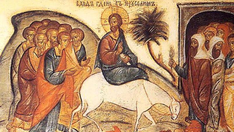 FOTOEN EL CONTEXTO DE LA ENTRADA TRIUNFAL DE JES�S EN JERUSAL�N