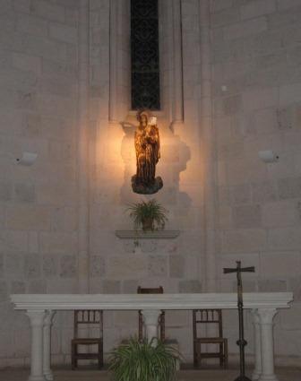 FOTOLa Asunción de la Virgen María preside el abside de la Iglesia del Monasterio
