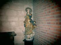 Virgen en la capilla del noviciado, a cuyos pies rezó san Rafael. - 